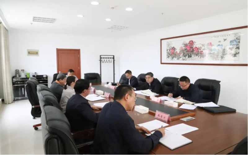 深入贯彻中央八项规定精神学习教育省国资委党委督导组指导督导星空娱乐集团见面会召开