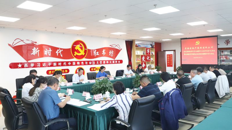 省星空娱乐集团党委理论学习中心组 开展主题教育专题民主生活会会前集中学习