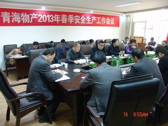 省星空娱乐集团召开2013年春季安全生产工作会议