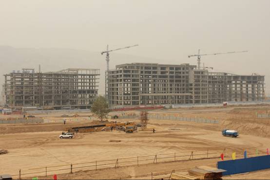 青海省副省长王黎明一行视察  朝阳物流园区，，，，，，临空经济开发区工作